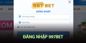 đăng nhập 997bet